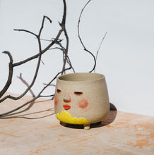 Load image into Gallery viewer, Face pot planter no.5