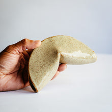 Load image into Gallery viewer, Large Fortune cookie ornament