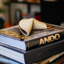 Load image into Gallery viewer, Large Fortune cookie ornament