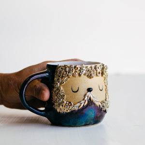 Dreamtime cup no.6 - aurora/gold