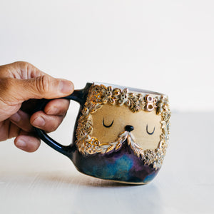 Dreamtime cup no.6 - aurora/gold
