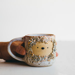 Dreamtime cup no.2 - white/blush pink