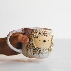 Dreamtime cup no.2 - white/blush pink