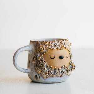 Dreamtime cup no.9 - river birch/misty blue