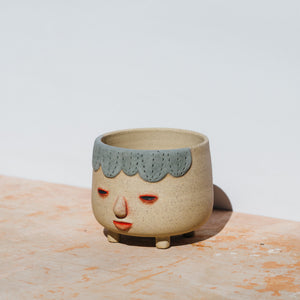 Face pot planter no.3