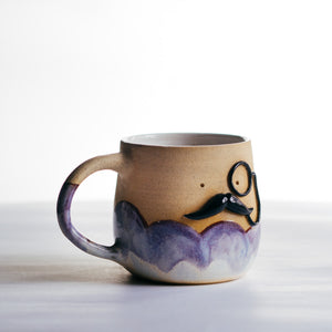 Mr Mo-nocle cup - Purple Rain