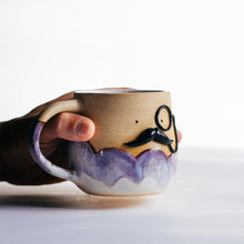 Load image into Gallery viewer, Mr Mo-nocle cup - Purple Rain