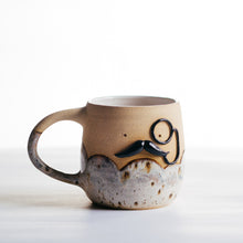 Load image into Gallery viewer, Mr Mo-nocle cup - White river birch