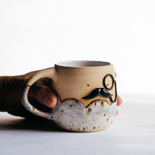 Load image into Gallery viewer, Mr Mo-nocle cup - White river birch