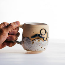 Load image into Gallery viewer, Mr Mo-nocle cup - White river birch