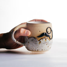 Load image into Gallery viewer, Mr Mo-nocle cup - White river birch
