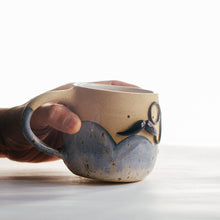 Load image into Gallery viewer, Mr Mo-nocle cup - sea mist