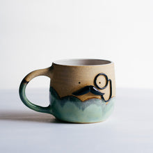 Load image into Gallery viewer, Mr Mo-nocle cup - Mossy Green