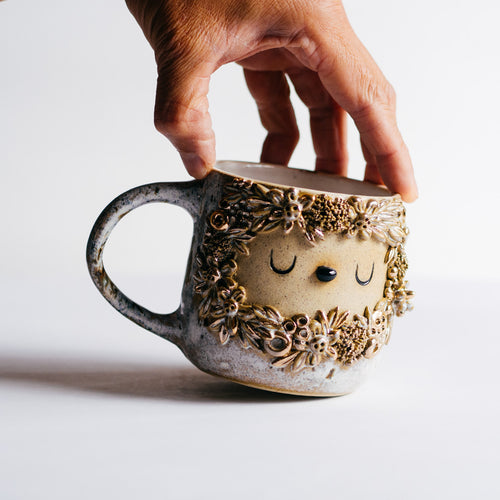 Dreamtime cup no.8 - river birch/white