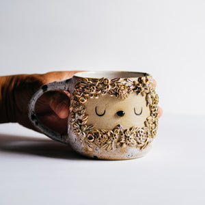 Dreamtime cup no.13 - white/ river birch