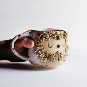 Dreamtime cup no.13 - white/ river birch