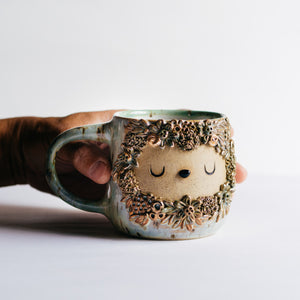 Dreamtime cup no.9 - river birch/green moss