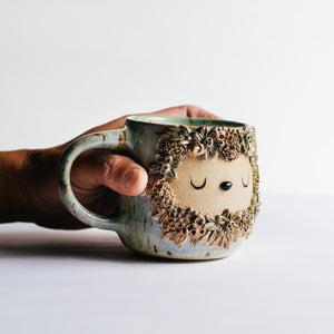 Dreamtime cup no.9 - river birch/green moss