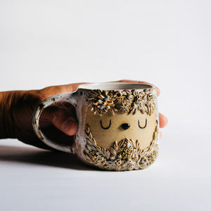 Dreamtime cup no.14 - white/ river birch