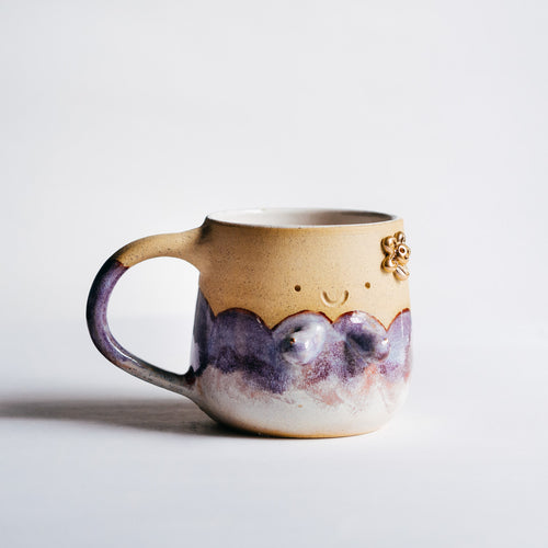 Free the nipples cup - Purple / gold