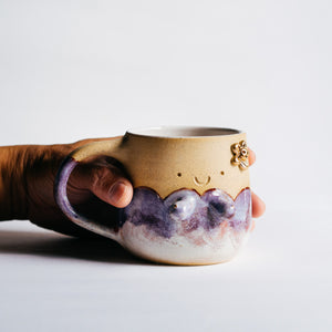 Free the nipples cup - Purple / gold