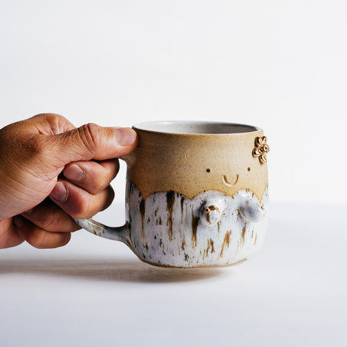 Free the nipples cup - River birch / gold