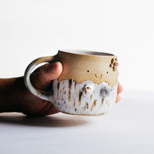 Load image into Gallery viewer, Free the nipples cup - River birch / gold