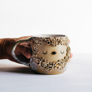 Dreamtime cup no.15 - red earth / river birch
