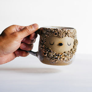 Dreamtime cup no.15 - red earth / river birch