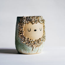 Load image into Gallery viewer, Dreamtime vase no.4 - Green (Lrg)