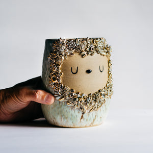 Dreamtime vase no.4 - Green (Lrg)
