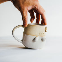 Load image into Gallery viewer, Free the nipples cup - White/Gold