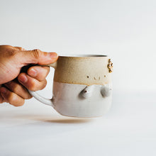 Load image into Gallery viewer, Free the nipples cup - White/Gold