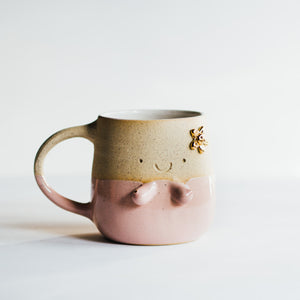 Free the nipples cup no.1 - pink/gold