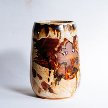 Load image into Gallery viewer, Shino oribe vase no.1