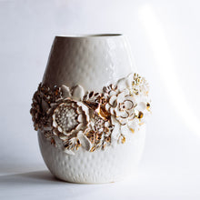 Load image into Gallery viewer, Floriartisca vase - White/Gold