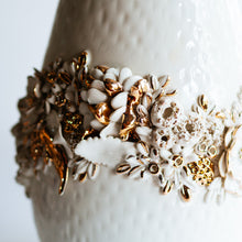 Load image into Gallery viewer, Floriartisca vase - White/Gold