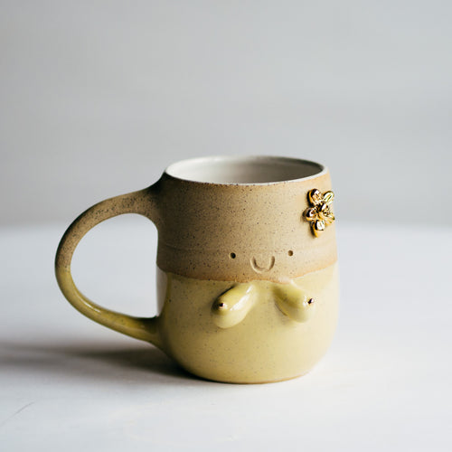 Free the nipples cup - Yellow/Gold