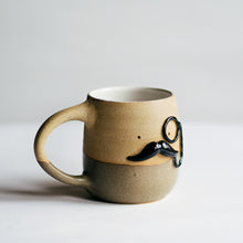 Load image into Gallery viewer, Mr Mo-nocle cup - Matte Latte no.1