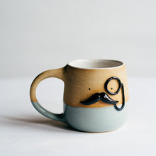 Load image into Gallery viewer, Mr Mo-nocle cup - Grey no.1