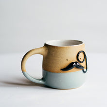 Load image into Gallery viewer, Mr Mo-nocle cup - Grey no.1