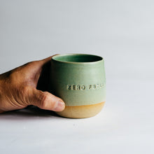 Load image into Gallery viewer, Zero Fucks tumbler - jade green