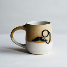 Load image into Gallery viewer, Mr Mo-nocle cup -  white