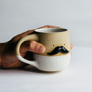 Mr Mo cup - white