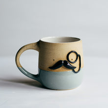 Load image into Gallery viewer, Mr Mo-nocle cup - Grey no.2