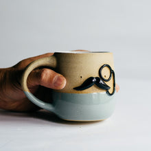 Load image into Gallery viewer, Mr Mo-nocle cup - Grey no.2