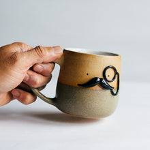 Load image into Gallery viewer, Mr Mo-nocle cup - Matte Latte no.2