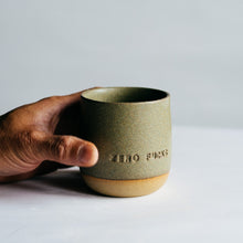 Load image into Gallery viewer, Zero Fucks tumbler - matte sage