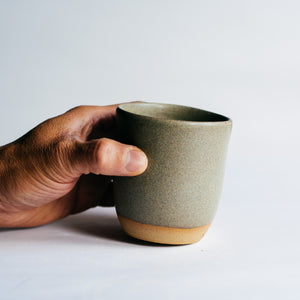 Beaker cup - matte sage