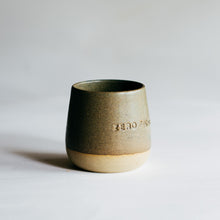 Load image into Gallery viewer, Zero Fucks tumbler - matte sage